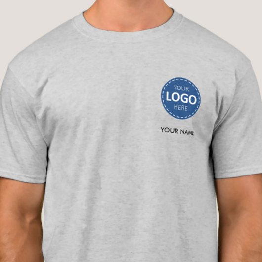 Zakelijke Logo Upload Sjabloon - Creëer Uw Eigen T-shirt