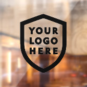 Zakelijke Logo | Upload uw Logo voor bedrijven Raamsticker (Vel 2)