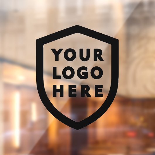 Zakelijke Logo | Upload uw Logo voor bedrijven Raamsticker (Vel 2)