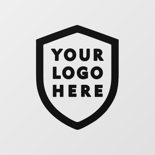 Zakelijke Logo | Upload uw Logo voor bedrijven Raamsticker (Vel)