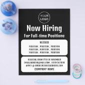 Zakelijke Logo, vacaturewerving Adverteren Flyer (Enkel)