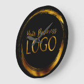 Zakelijke Logo voor zwarte promo Grote Klok (Hoek)