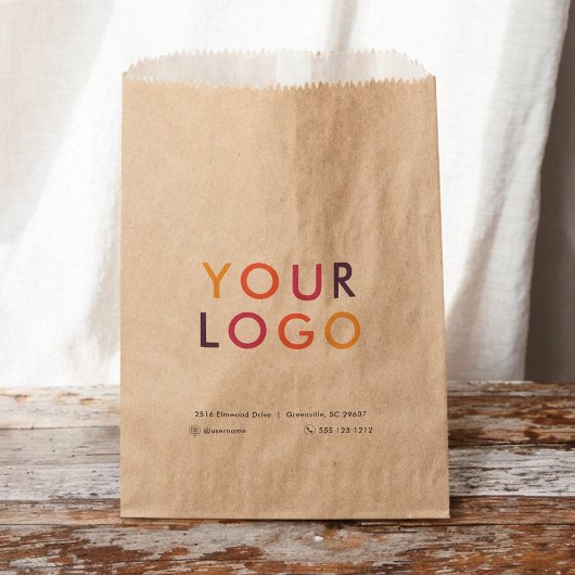Zakelijke Logo-voorkeurstas Bedankzakje