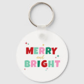 Zakelijke Logo Vrolijk & Helder Kleurrijke Typogra Sleutelhanger (Voorkant)