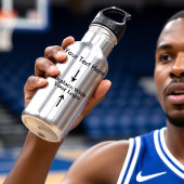 Zakelijke Logo Waterfles