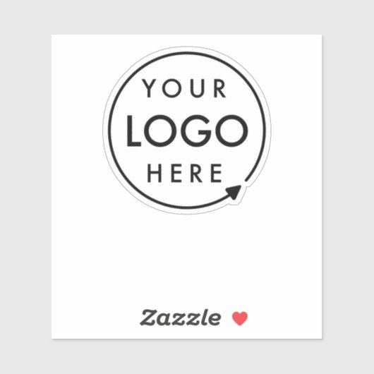 Zakelijke Logo | Waterflesje met het merk "profess Sticker (Vel)