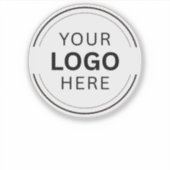 Zakelijke Logo | Waterflesje met het merk "profess Sticker (Voorkant)