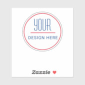 Zakelijke Logo | Waterflesje met het merk "profess Sticker (Vel)