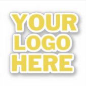 Zakelijke Logo | Waterflesje met het merk "profess Sticker (Voorkant)