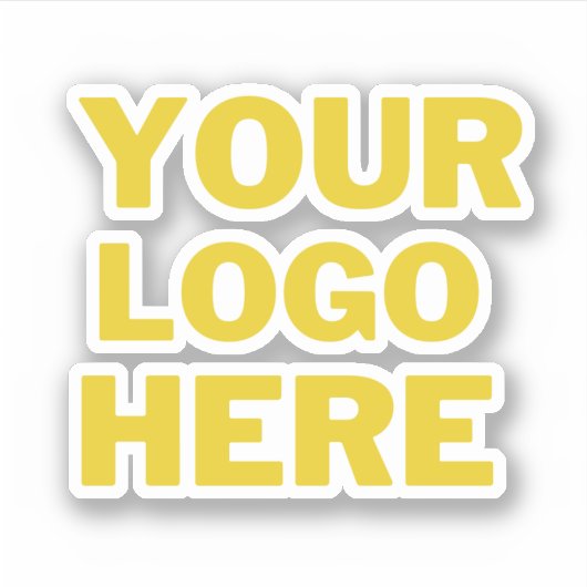 Zakelijke Logo | Waterflesje met het merk "profess Sticker (Voorkant)