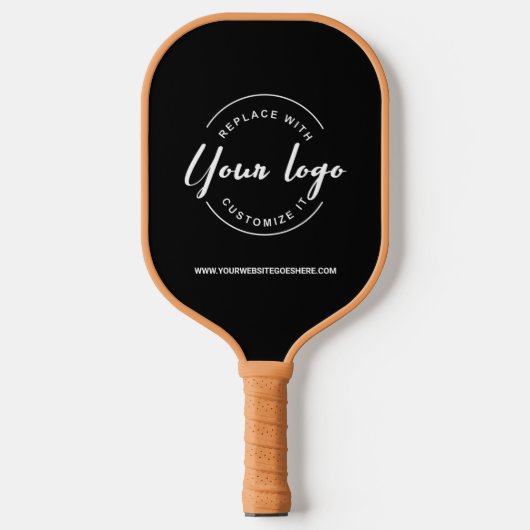 Zakelijke logo WEBSITE Eenvoudige Promotionele Cus Pickleball Paddle (Voorkant)