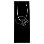 Zakelijke logo-winecadeaus in eigen beheer wijn cadeautas (Voorkant)