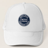 Zakelijke Logo Zakelijke jaarlijkse event matching Trucker Pet (Voorkant)