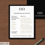 Zakelijke Logo Zwart-wit reclamebrochure Flyer<br><div class="desc">Een eenvoudige sjabloon voor een zakelijke flyer in zwart-wit in een moderne minimalistische stijl die eenvoudig kan worden bijgewerkt met uw bedrijfs-logo,  contactgegevens en aangepaste flyer-tekst. Ideaal voor marketingproducten,  services,  promoties,  prijzen voor evenementen en meer. Perfect voor zakelijke professionals die hun merkaanwezigheid willen verbeteren.</div>