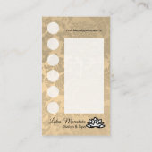  zakelijke loyaliteit Kaart Visitekaartje (Achterkant)