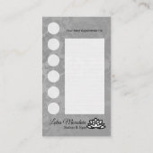  zakelijke loyaliteit Kaart Visitekaartje (Achterkant)