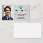 Zakelijke man | Financieel logo Visitekaartje (Voorkant / Achterkant)