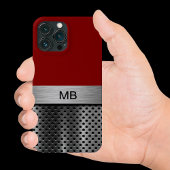 Zakelijke Mannen monogram kool Case-Mate iPhone Case