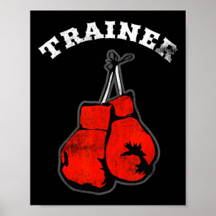 Zakelijke marketing - Boxing Trainer Poster