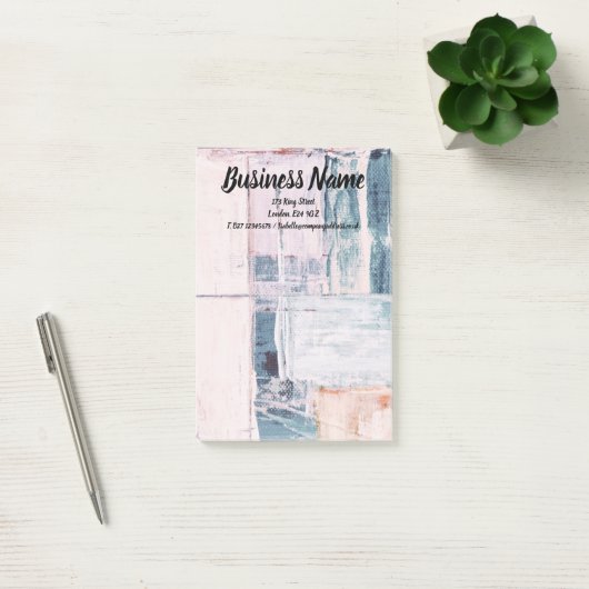 Zakelijke marketing gepersonaliseerd post-it® notes (Kantoor)