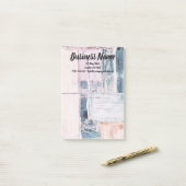 Zakelijke marketing gepersonaliseerd post-it® notes (Op bureau)