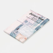 Zakelijke marketing gepersonaliseerd post-it® notes (Schuin)