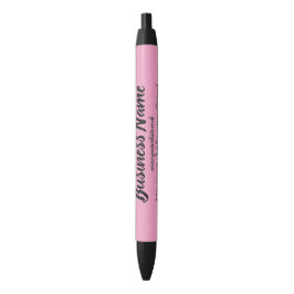 Zakelijke marketing Speciaal Roze Zwarte Inkt Pen