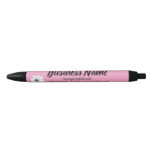 Zakelijke marketing Speciaal Roze Zwarte Inkt Pen (Voorkant)