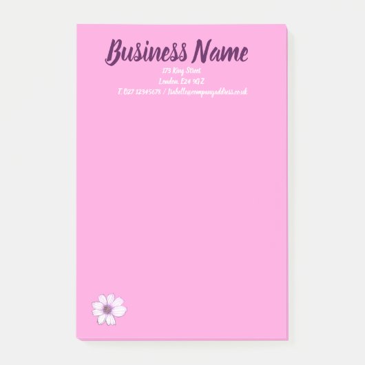 Zakelijke marketingartikelen op maat post-it® notes (Voorkant)