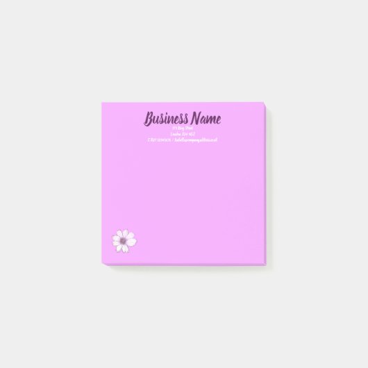 Zakelijke marketingartikelen op maat post-it® notes (Voorkant)
