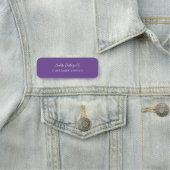 Zakelijke medewerkers Modern Service Personeel Naamplaatje (In situ)