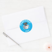 Zakelijke medicatie ronde sticker (Envelop)