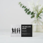 Zakelijke mensen | Bedrijf Visitekaartje (Staand voorkant)