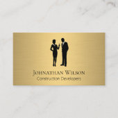 Zakelijke mensen visitekaartje (Voorkant)