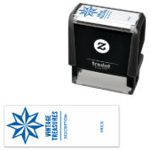 Zakelijke Merchandise Logo Prijs Label Zelfinktende Stempel (In situ)