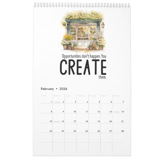 Zakelijke moed kalender (Feb 2026)