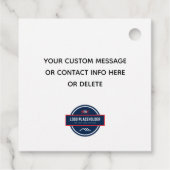 Zakelijke Moederdag Bloom Verwijzingen Bloem Gift Bedankjes Labels (Achterkant)