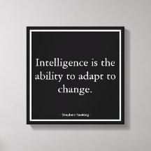 Zakelijke motivatie Hawking Typografie