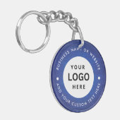 Zakelijke naam en Logo Sleutelhanger (Voorkant Links)