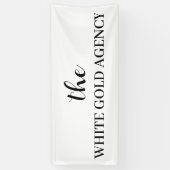 Zakelijke naam merk 2.5x6ft banner (Verticaal)
