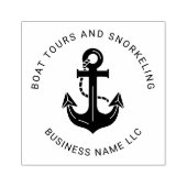 Zakelijke Nautische Anker Corporate Rubberstempel (Afrduk)