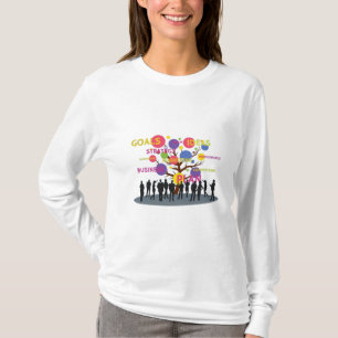 Zakelijke netwerken t-shirt