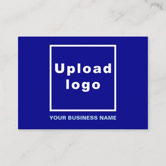 Zakelijke nieuwjaarsgroet op Blue Enclosure Kaart (Achterkant)