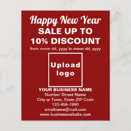 Zakelijke nieuwjaarsverkoop op Red Flyer