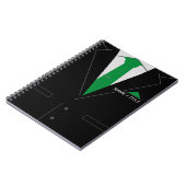 Zakelijke Notitieboek Persoonlijke Aangepaste Naam (Linkerzijde)
