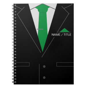 Zakelijke Notitieboek Persoonlijke Aangepaste Naam
