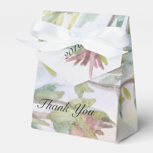 Zakelijke of bruiloft Gast Favor Bedankdoosjes (Voorkant Zijde)