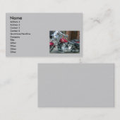 ZAKELIJKE OF PERSOONLIJKE KAART VAN DE BIKER VISITEKAARTJE (Voorkant / Achterkant)