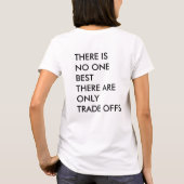 Zakelijke offerte voor ondernemer Trade offs T-shirt (Achterkant)