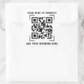 Zakelijke onderneming | QR Code Scan Sticker (Tas)